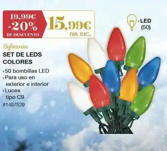 Costco Sylvania Set De Leds Colores oferta