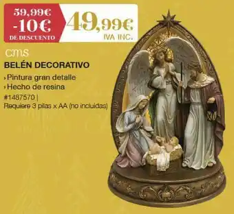 Costco Cms Belén Decorativo oferta