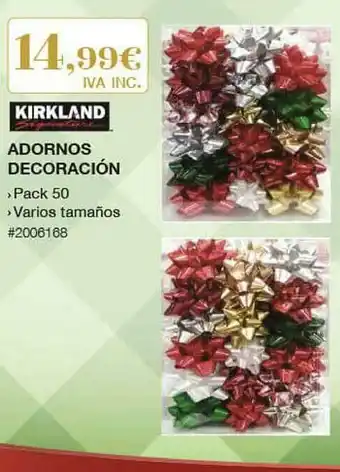 Costco Kirkland Adornos Decoración oferta