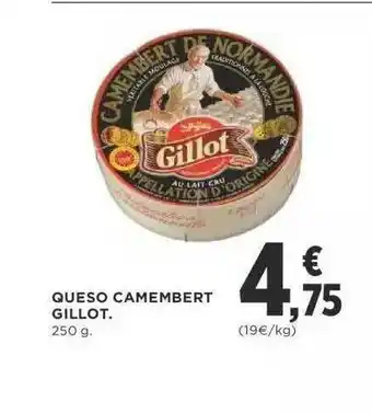 Supercor Queso Camembert Gillot x 250g oferta