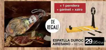 Plusfresc Espatlla Duroc Airesano oferta