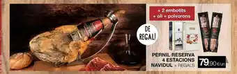 Plusfresc Pernil Reserva 4 Estacions Navidul + Regals oferta