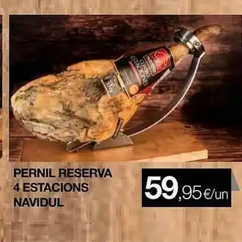 Plusfresc Pernil Reserva 4 Estacions Navidul oferta