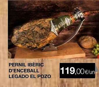 Plusfresc Pernil Ibèric D'enceball Legado El Pozo oferta