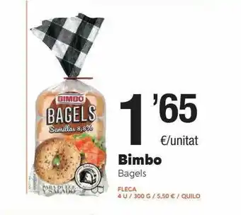 SPAR Fragadis Bimbo Bagels oferta