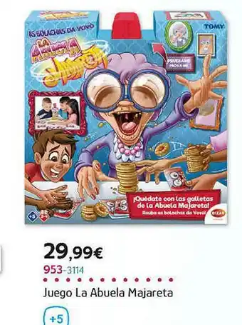 Super Juguete Juego La Abuela Majareta oferta