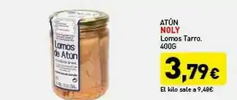 Hiperber Atún Noly Lomos Tarro 400g oferta