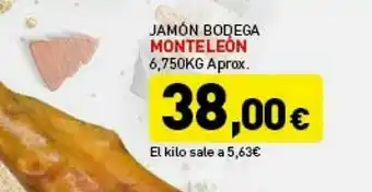 Jamón Bodega Monteleón