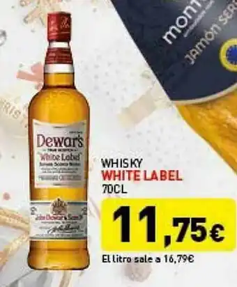 Hiperber Whisky White Label 70cl oferta