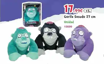 Josber Toys Gorila Sesudo 27 Cm oferta