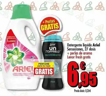 Unide Supermercados Detergente Líquido Ariel Sensaciones oferta