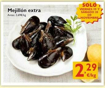 Supermercados La Despensa Mejillón Extra oferta