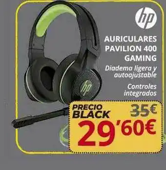 Dynos Informática Auriculares Pavilion 400 Gaming Hp oferta