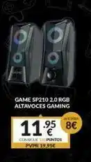 Game Altavoces gaming oferta