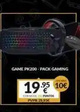 Game Producto gaming oferta