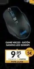 Game Ratón gaming oferta
