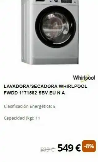 Milar Producto whirlpool oferta
