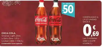 Supercor Exprés Coca-cola 1,25L oferta