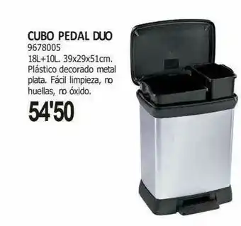 Optimus Cubo Pedal Duo 9678005 oferta