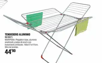 Optimus Tendedero Aluminio 9678971 oferta