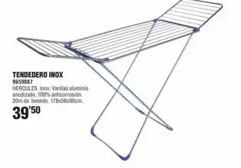 Optimus Tendedero Inox 9659087 oferta