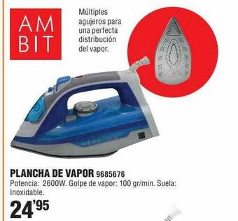 Optimus Plancha De Vapor oferta