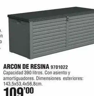 Optimus Arcon De Resina oferta