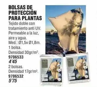 Optimus Bolsas De Protección Para Plantas oferta