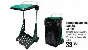 Carro Residuos Jardín