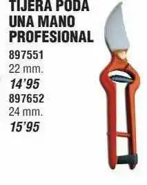 Optimus Tijera Poda Una Mano Profesional oferta