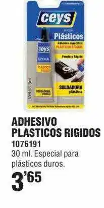 Optimus Adhesivo Plasticos Rigidos oferta
