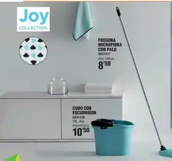 Optimus Fregona Microfibra Con Palo Cubo Con Escurridor oferta