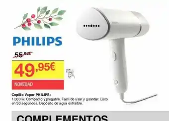 Chafiras Cepillo Vapor Philips oferta