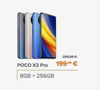 Xiaomi Poco X3 Pro 8gb + 256gb oferta