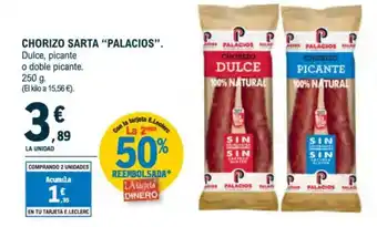 E.Leclerc PALACIOS Chorizo sarta oferta