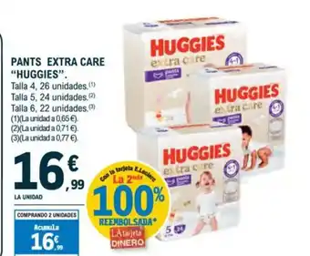 E.Leclerc HUGGIES Pants extra care oferta