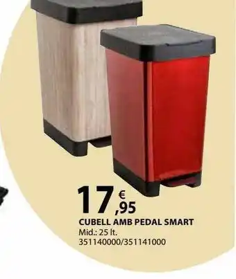 Fes Més Cubell Amb Pedal Smart oferta