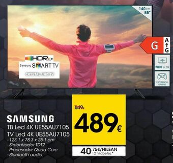 Eroski Tv led 4k oferta