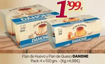 Alsara Supermercados Flan de huevo danone oferta