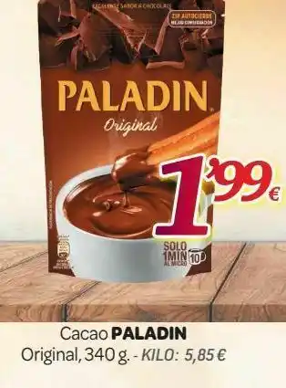 Alsara Supermercados Cacao paladín oferta