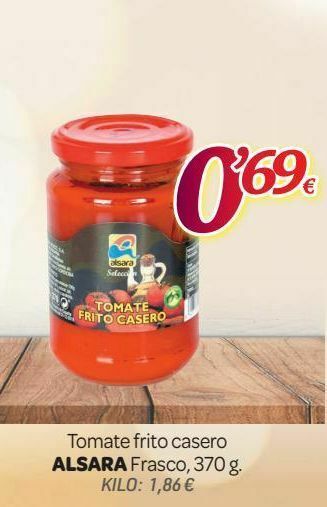 Alsara Supermercados Tomate frito alsara oferta