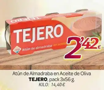 Alsara Supermercados Atún en aceite de oliva tejero oferta