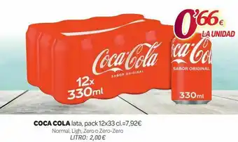 Alsara Supermercados Refresco de cola coca-cola oferta