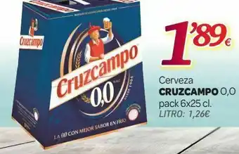 Alsara Supermercados Cerveza sin alcohol cruzcampo oferta