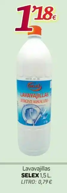 Alsara Supermercados Detergente lavavajillas selex oferta