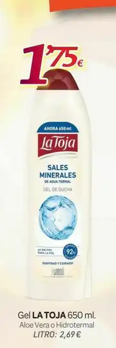 Alsara Supermercados Gel de baño la toja oferta