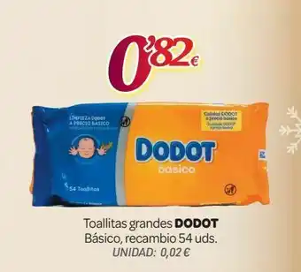 Alsara Supermercados Toallitas húmedas para bebé dodot oferta