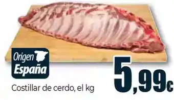 Unide Supermercados Costillar de cerdo oferta