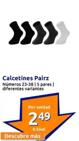 Action Calcetines Pairz oferta