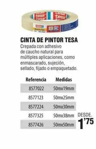 Optimus Cinta De Pintor Tesa oferta